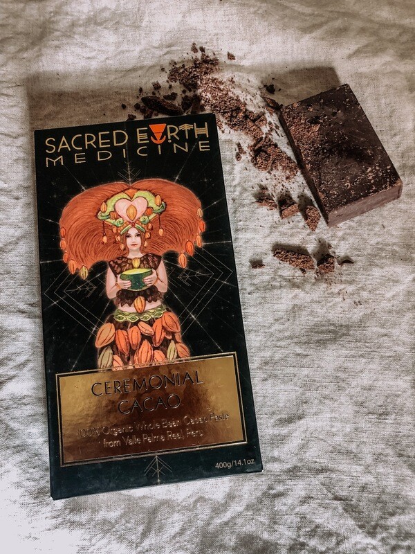 Sacred Earth Ceremonial Cacao 400gm