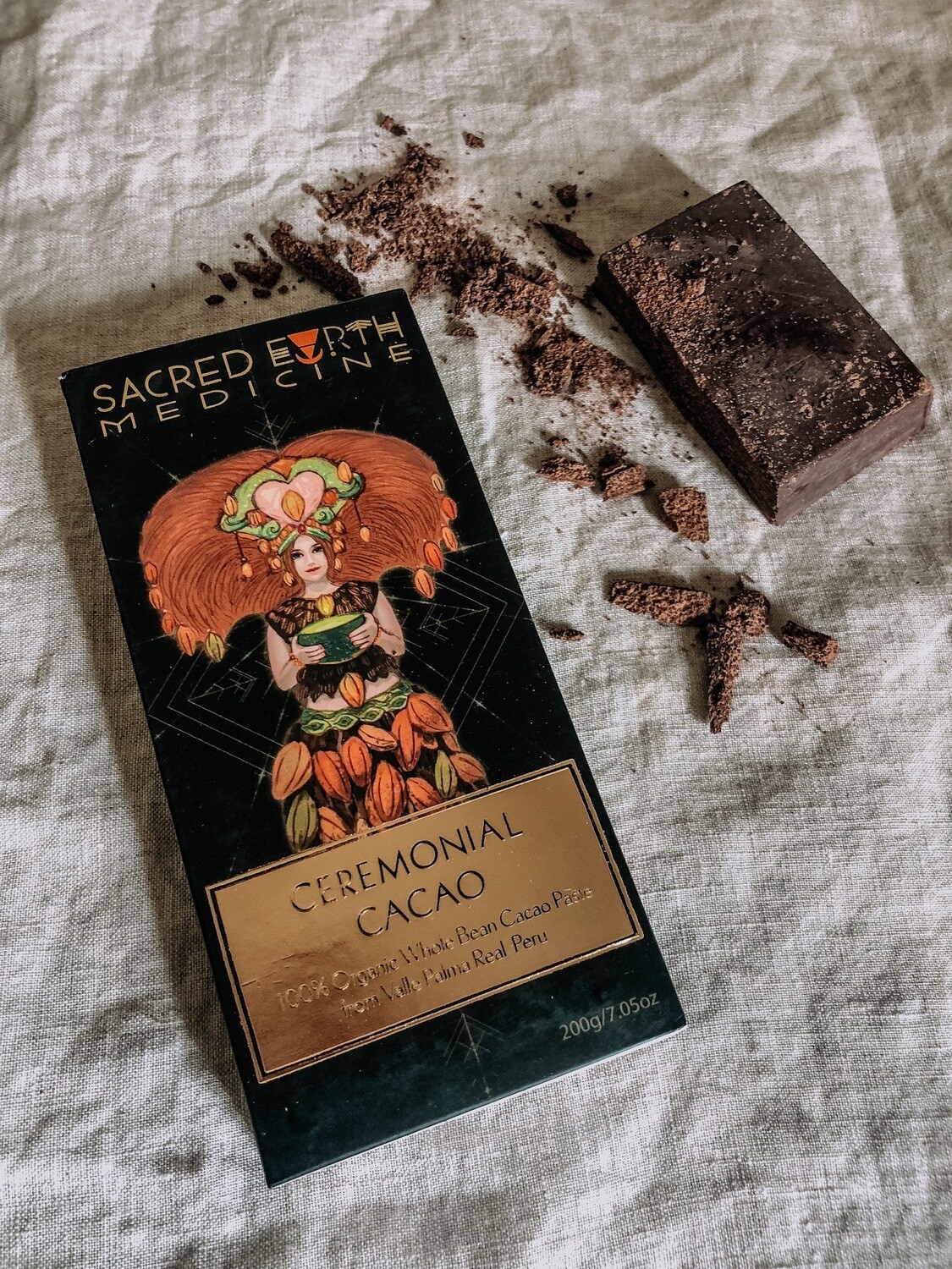 Sacred Earth Ceremonial Cacao 200gm