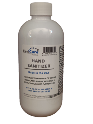 Moisturizing Hand Sanitizer, 8oz Peppermint Refill