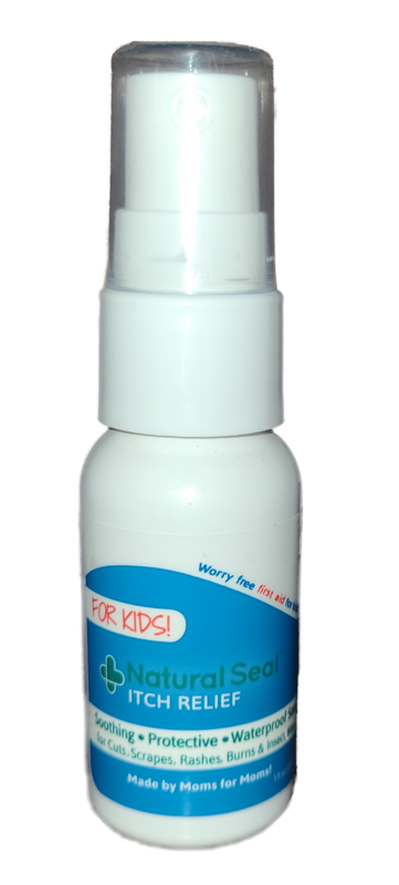Natural Seal® Itch Relief, Spray on Liquid Bandage for KIDS