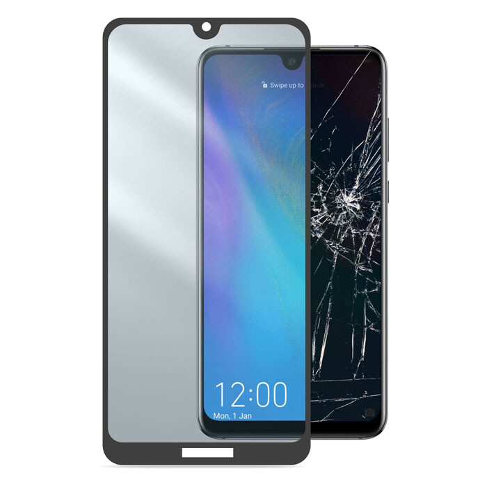Cellular Line Tempered Glass Capsule Huawei Y7 (2019) TEMPGCABY719K