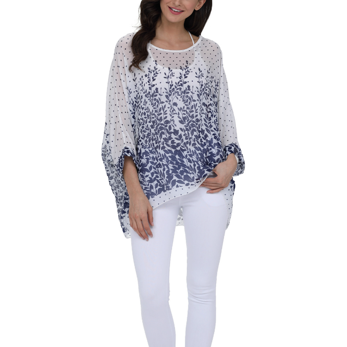 Womens Chiffon Tunic