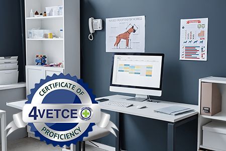 Certificate of Electronic Vet Record/EVMR Proficiency  (CEVMRP) with digital documentation exercise
