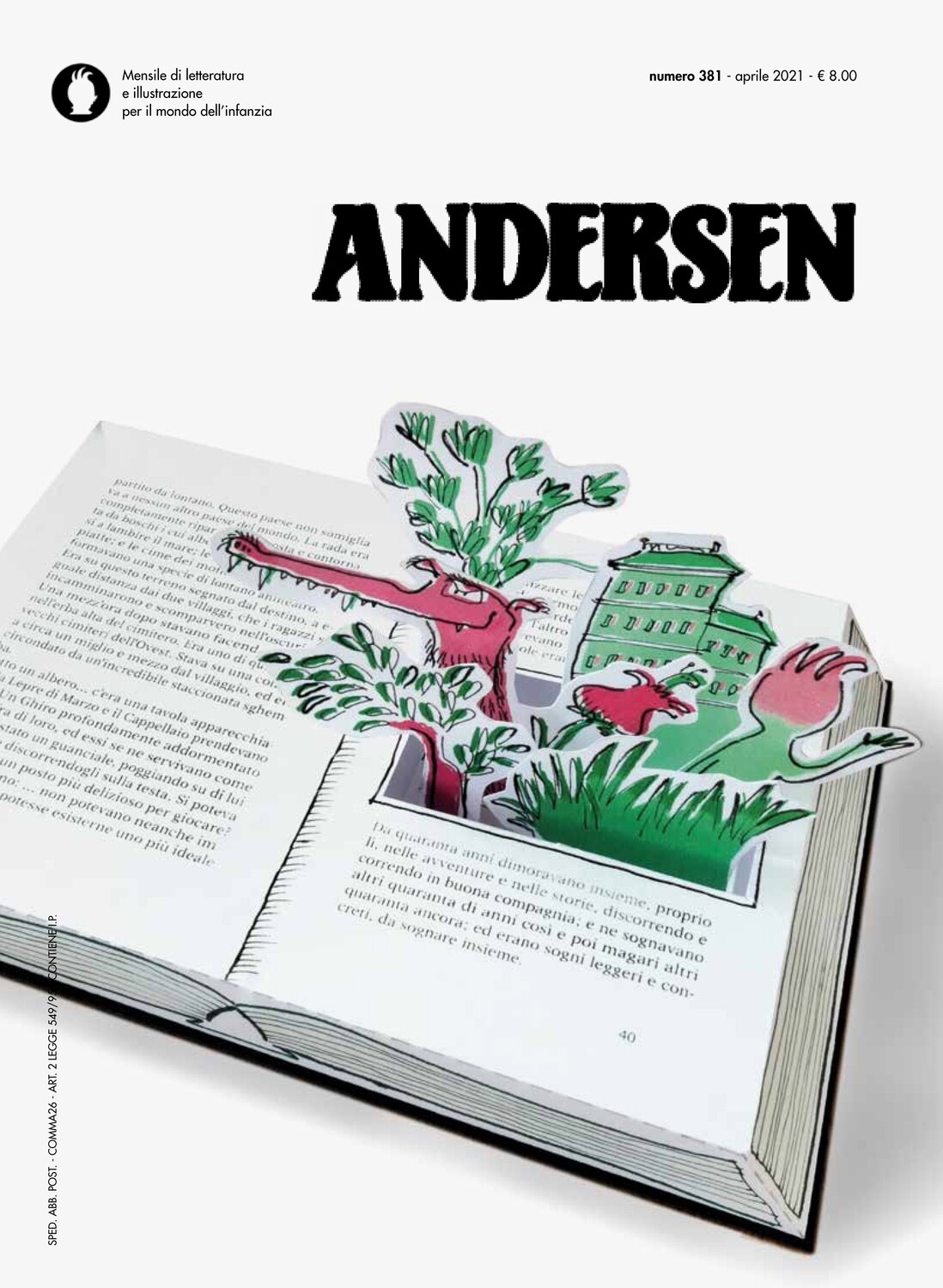Andersen n. 381 - aprile 2021 (SOLO ITALIA) Andersen n. 381 - aprile 2021 (SOLO ITALIA)