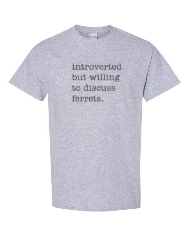 Introverted Unisex Tshirt