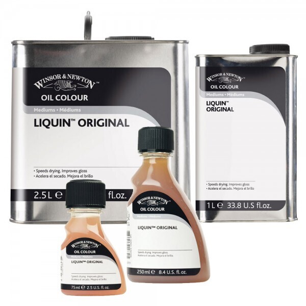 WINSOR &amp; NEWTON OIL PAINTING MEDIUMS VARNISHES AND SOLVENTS