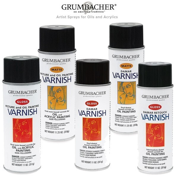 SPRAY VARNISHES AND FIXATIVES