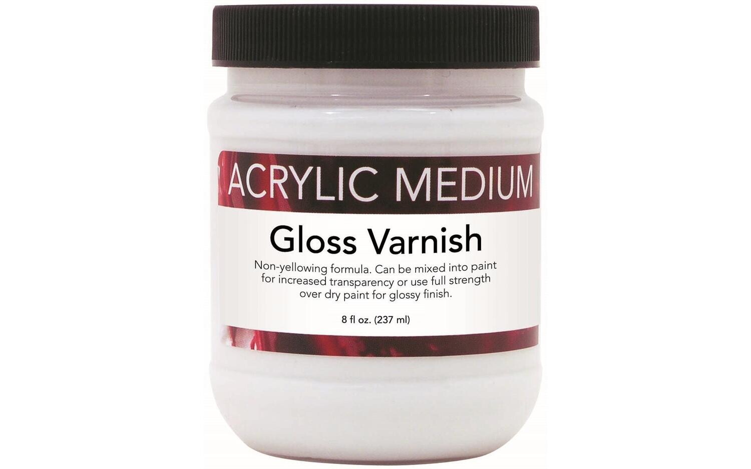 ART ADVANTAGE ACRYLIC MEDIUM Gloss Varnish 8oz