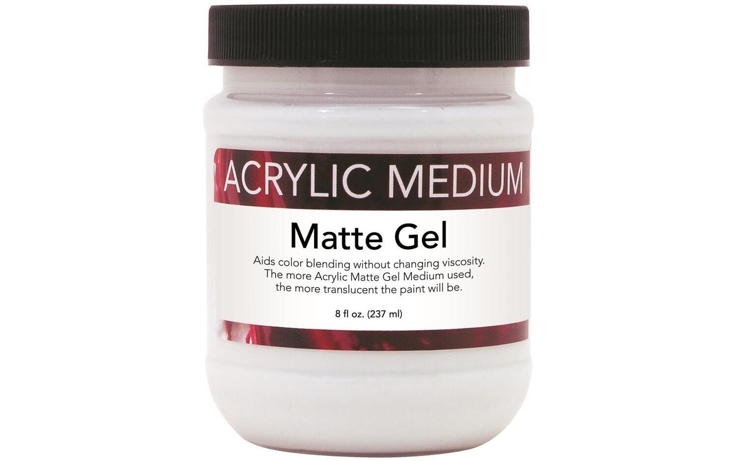 ART ADVANTAGE ACRYLIC MEDIUM Matte Gel Medium 8oz