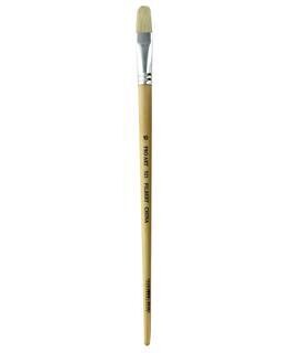 PRO ART #10 Filbert White Bristle Brush