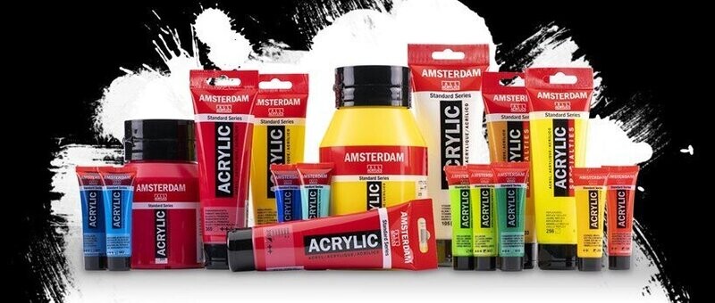 TALENS AMSTERDAM ACRYLICS &amp; MEDIUMS