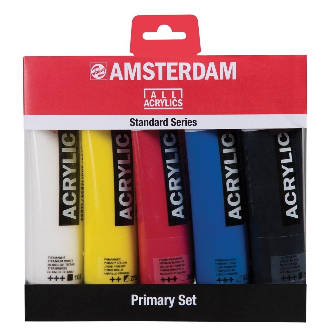 AMSTERDAM STANDARD SERIES ACRYLICS PRIMARY SET 5X20ML