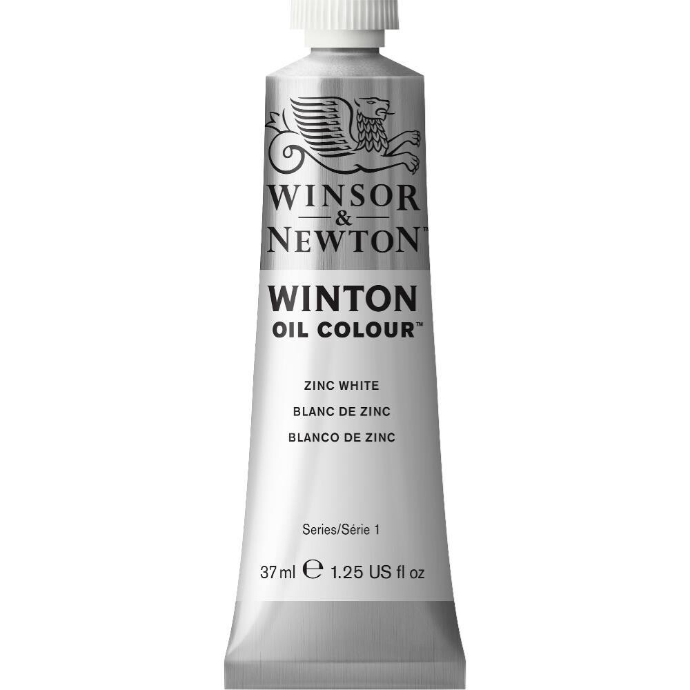 WINSOR &amp; NEWTON WINTON OIL COLOUR 37ML ZINC WHITE