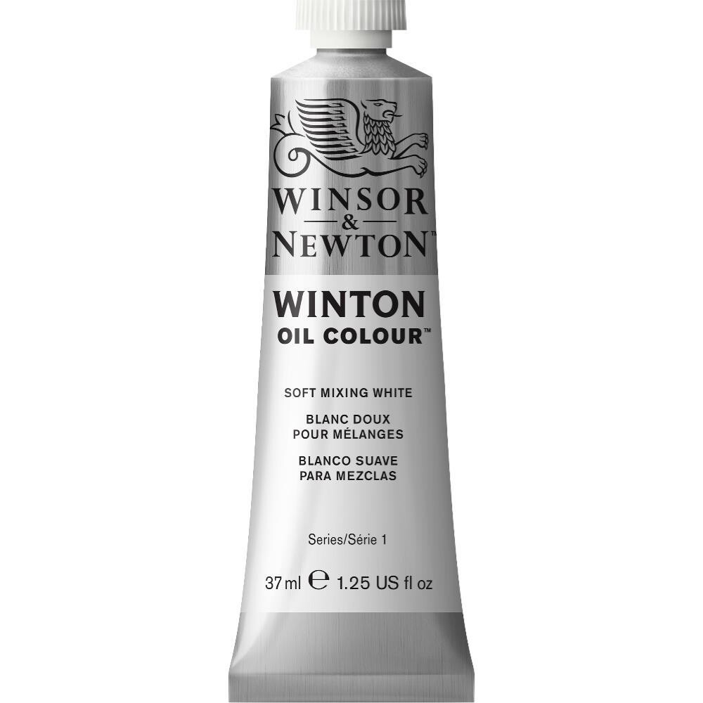 WINSOR &amp; NEWTON WINTON OIL COLOUR 37ML SOFT MIXING WHITE