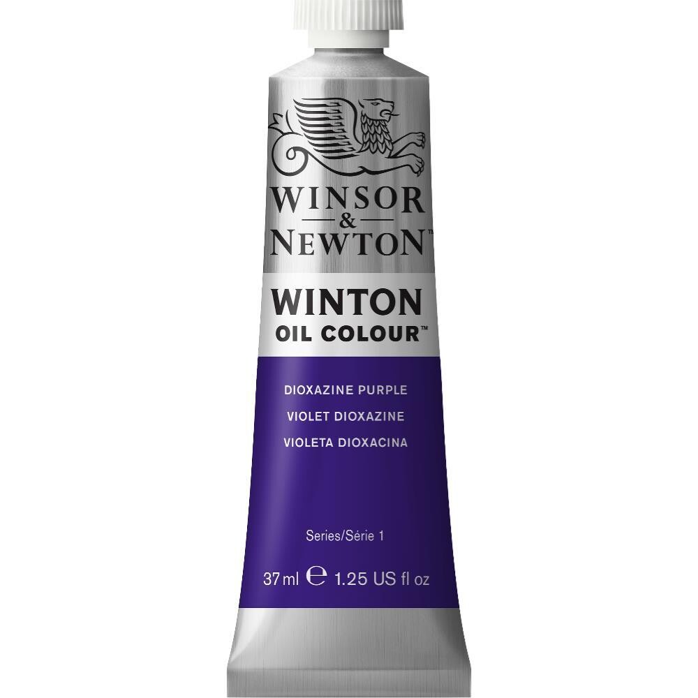 WINSOR &amp; NEWTON WINTON OIL COLOUR 37ML DIOXAZINE PURPLE