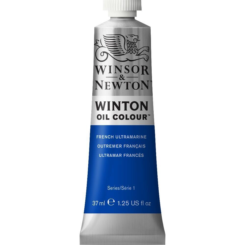 WINSOR &amp; NEWTON WINTON OIL COLOUR 37ML FRENCH ULTRAMARINE
