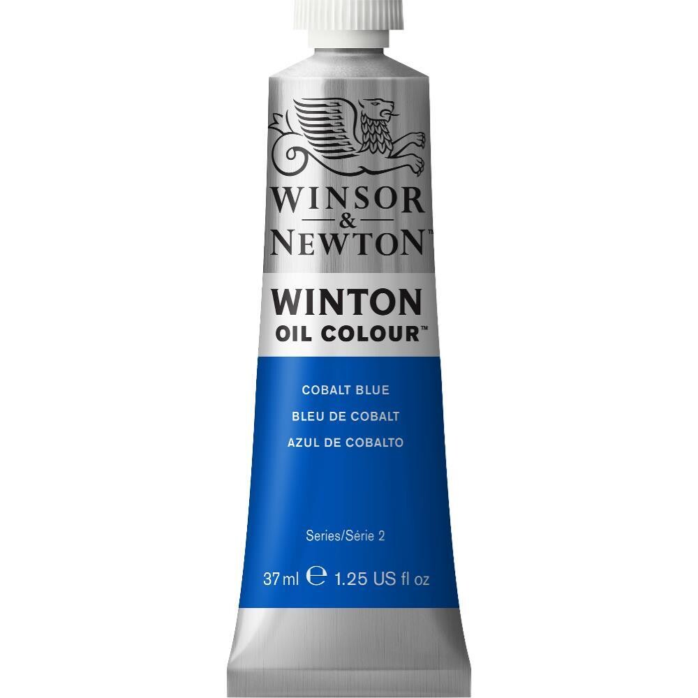 WINSOR &amp; NEWTON WINTON OIL COLOUR 37ML COBALT BLUE