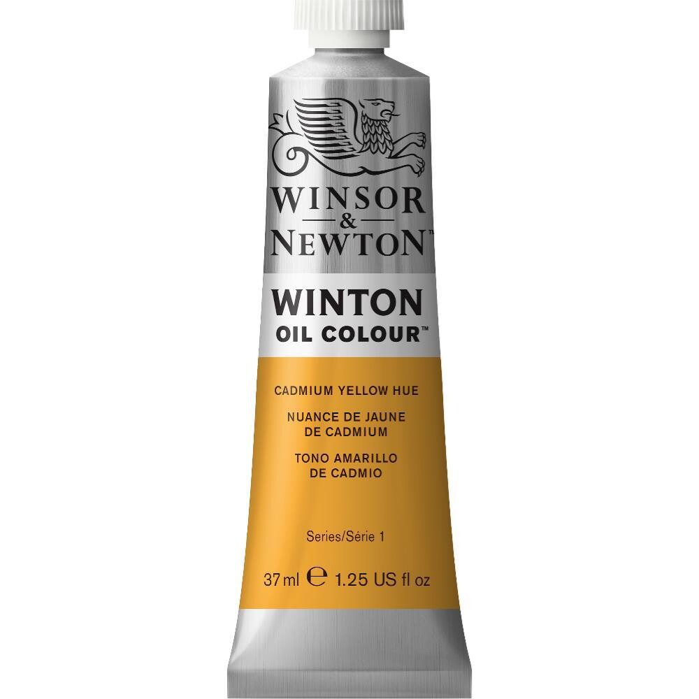 WINSOR &amp; NEWTON WINTON OIL COLOUR 37ML CADMIUM YELLOW HUE