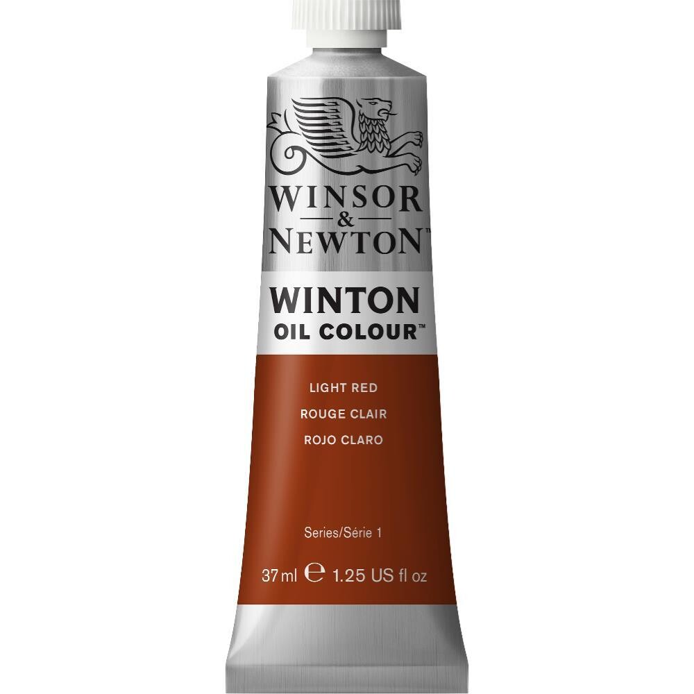 WINSOR &amp; NEWTON WINTON OIL COLOUR 37ML LIGHT RED