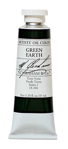 M GRAHAM GREEN EARTH 37ML OIL COLOR