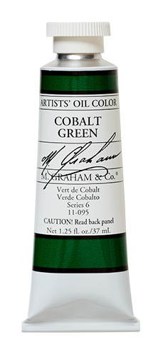 M GRAHAM COBALT GREEN 37ML OIL COLOR