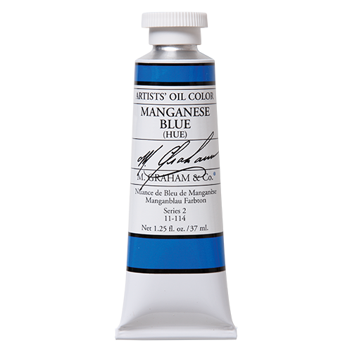 M GRAHAM MANGANESE BLUE HUE 37ML OIL COLOR