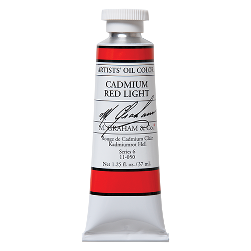 M GRAHAM CADMIUM RED LIGHT 37ML OIL COLOR