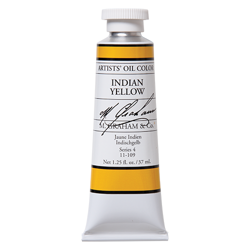 M GRAHAM INDIAN YELLOW 37ML OIL COLOR