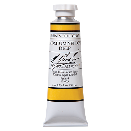 M GRAHAM CADMIUM YELLOW DEEP 37ML OIL COLOR