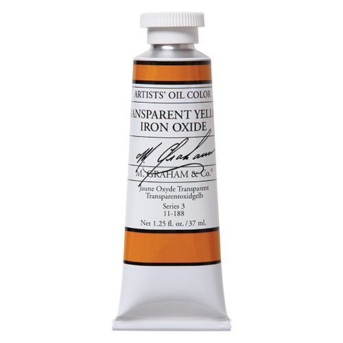 M GRAHAM TRANSPARENT YELLOW IRON OXIDE 37ML OIL COLOR