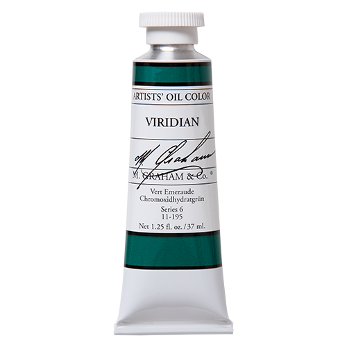 M GRAHAM VIRIDIAN 37ML OIL COLOR