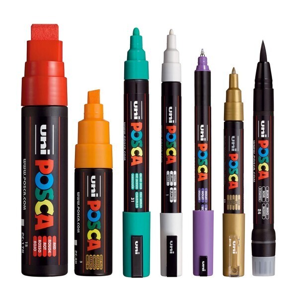 POSCA ACRYLIC PAINT DRAWING TIP MARKER