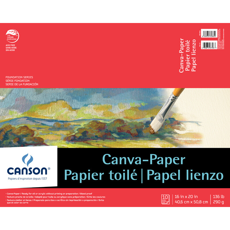 Canson, Papier dessin, A3, 297 x 420 mm, 160G, Couleurs vives, C200003164