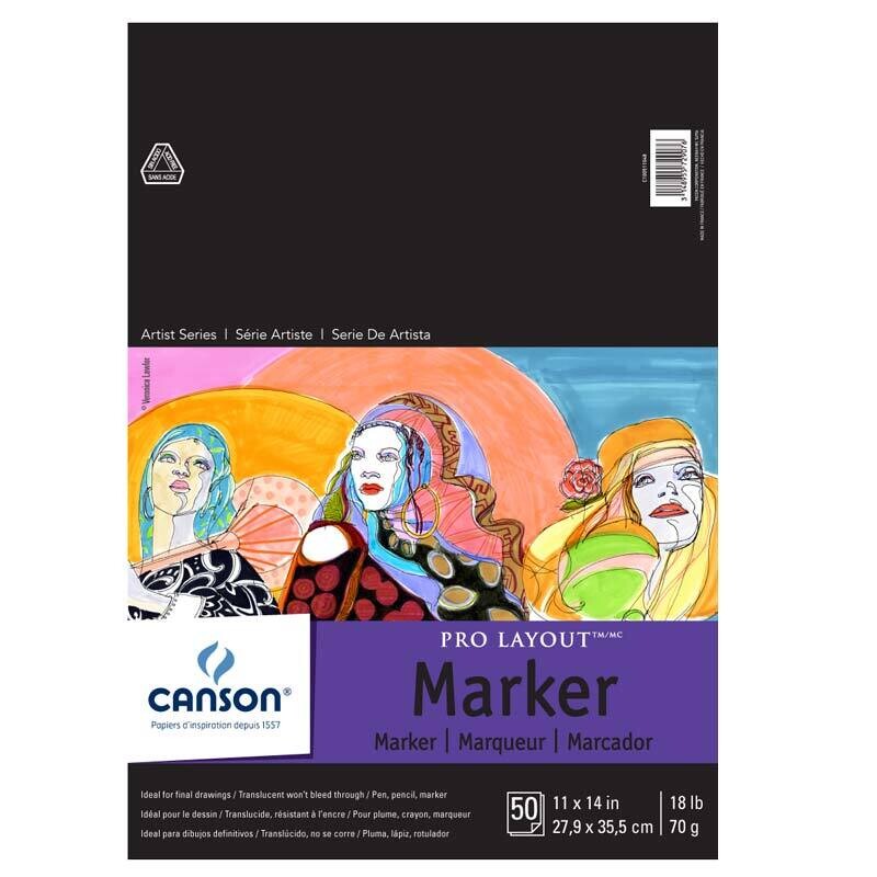 CANSON MRKR PRO LAYOU 11 X 14