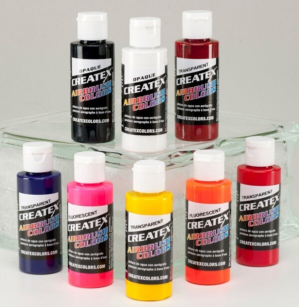 CREATEX AIRBRUSH COLORS AND SETS