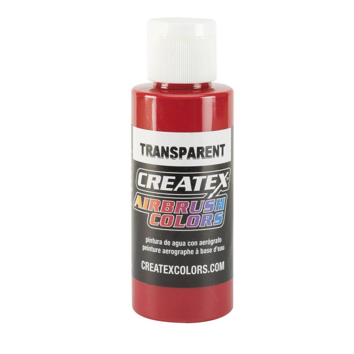 AIRBRUSH TRANSPARENT BRITE RED 2OZ