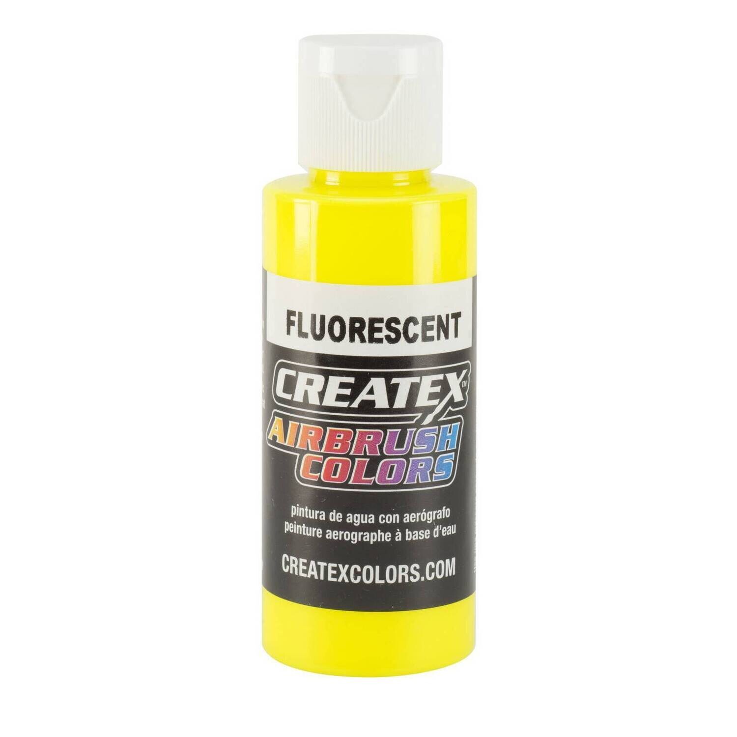 AIRBRUSH FLUORESCENT YELLOW 2OZ
