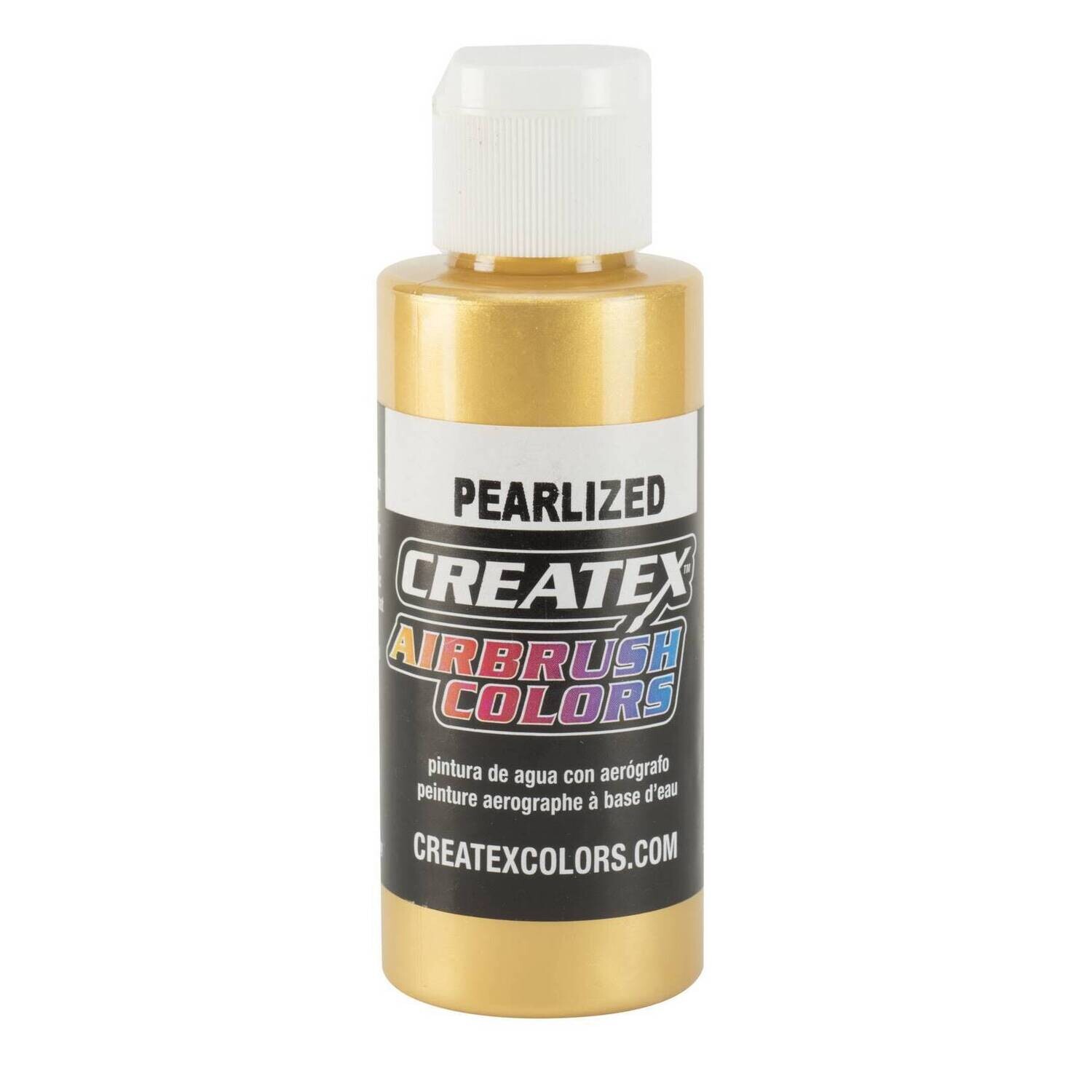 AIRBRUSH PEARL SATIN GOLD 2OZ
