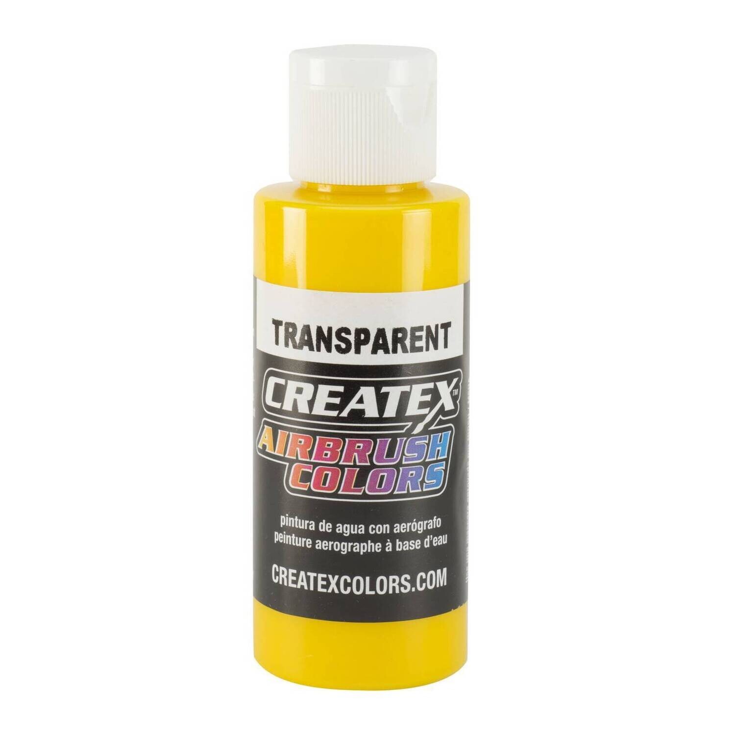 AIRBRUSH TRANSPARENT  BRIGHT YELLOW 2OZ