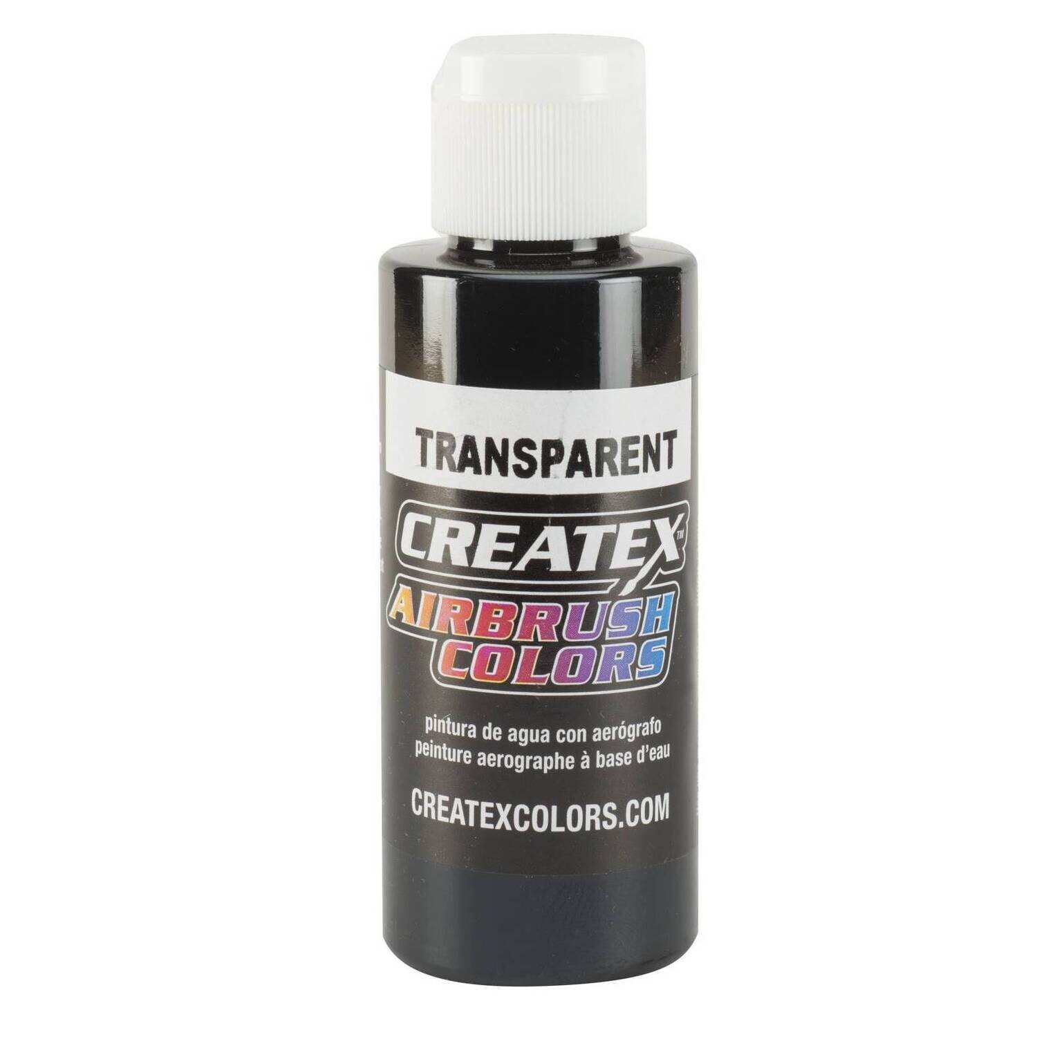 AIRBRUSH TRANSPARENT BLACK 2OZ