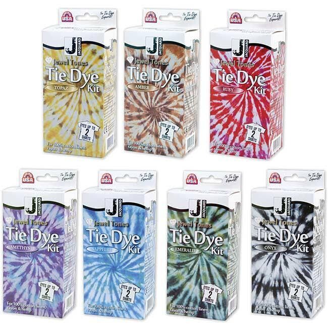 JACQUARD FABRIC DYE AND TIE-DYE SUPPLIES