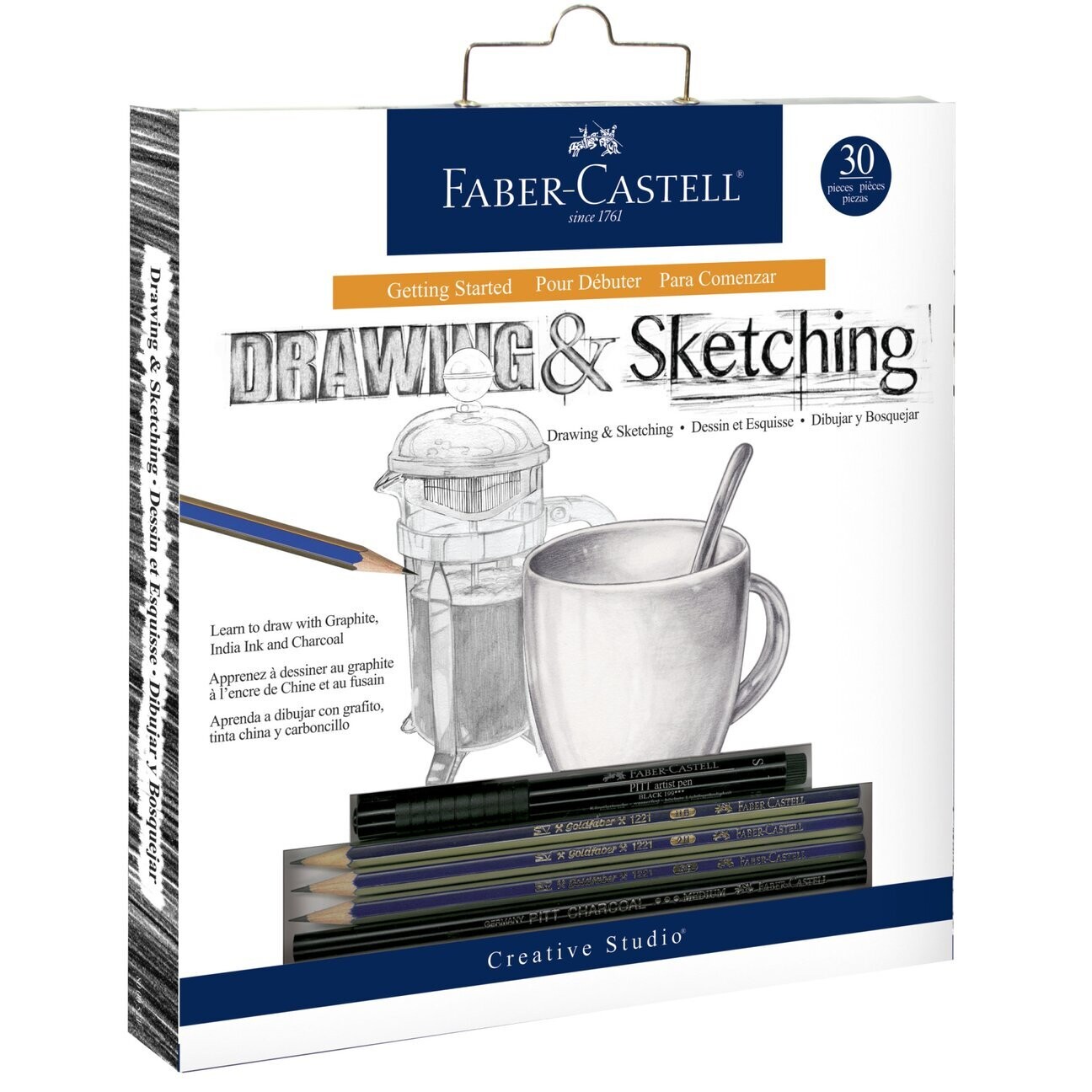FABER-CASTELL GETTING STARTED DRAWING/SKETCHING SET