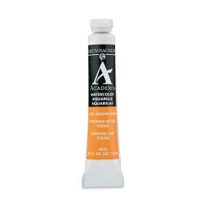 GRUMBACHER ACADEMY WATERCOLOR CADMIUM ORANGE 7.5ML