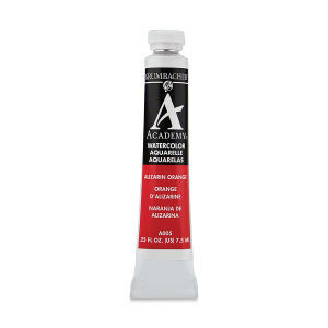 GRUMBACHER ACADEMY WATERCOLOR ALIZARIN ORANGE 7.5ML