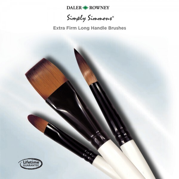Simply Simmons EXTRA FIRM LONG HANGLE BRUSHES