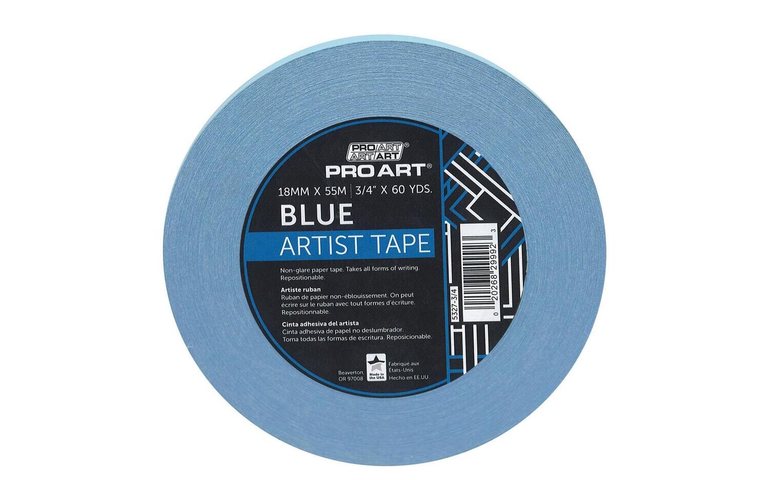 PRO ART 3/4"x60yd Blue Artist Tape