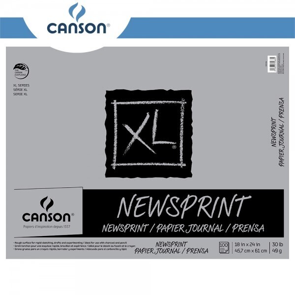 CANSON NEWSPRT ROUGH 24X36 (3) 100SH