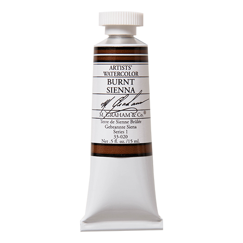M GRAHAM Burnt Sienna .5oz Watercolor