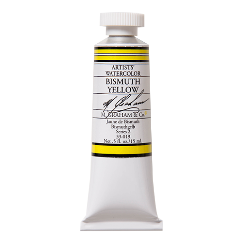 M GRAHAM Bismuth Yellow .5oz Watercolor