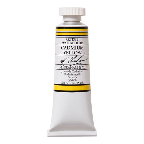 M GRAHAM Cadmium Yellow .5oz Watercolor